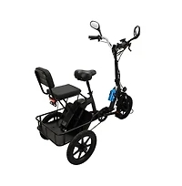 Artudatech Three Wheel Electric Tricycle for Adults 3 Motorized Folding E-Bike