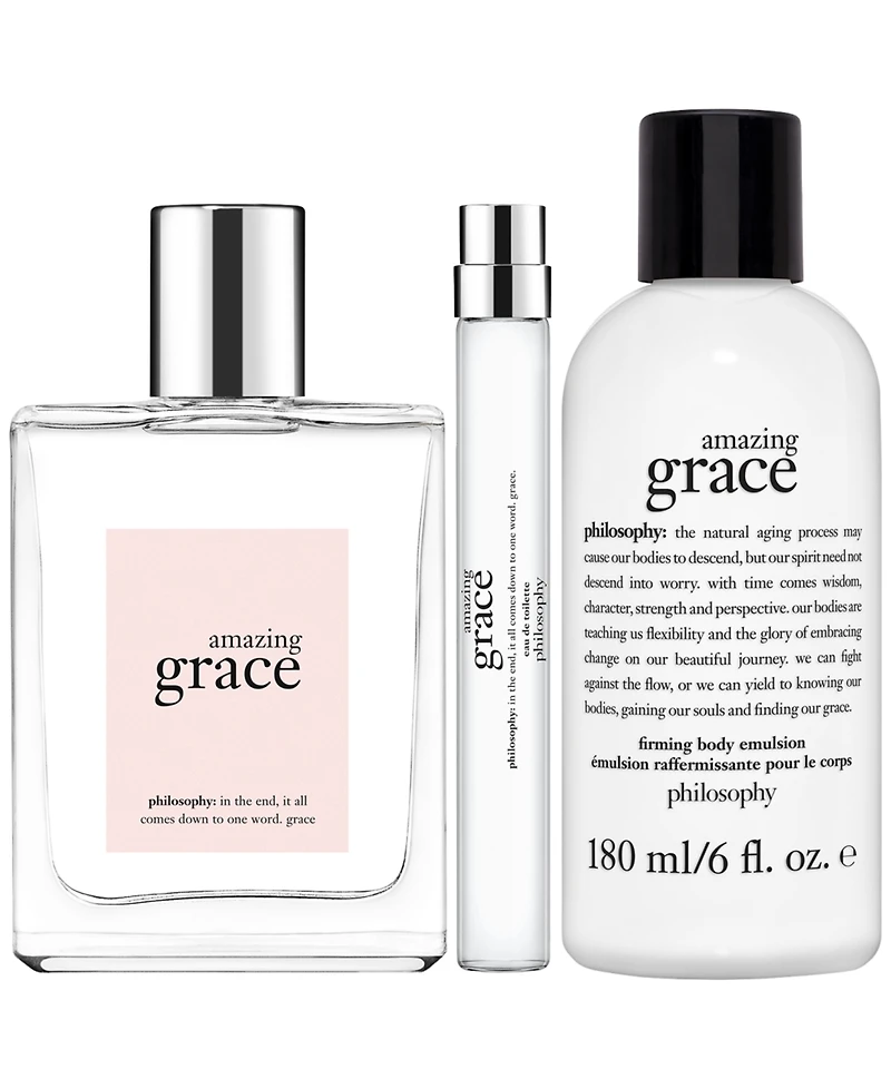 philosophy 3-Pc. Amazing Grace Eau De Toilette Collection Fragrance Gift Set