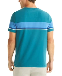 Nautica Men's Short Sleeve Stripe T-Shirt