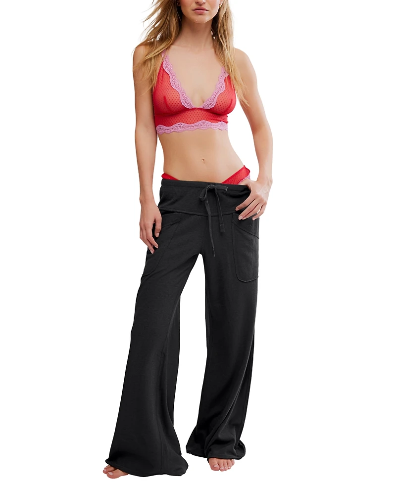 Free People Women's Staycation Lounge Pull-On Pants
