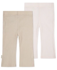 Huggies Baby Girls 2-Pack Flared Leg Pants Set