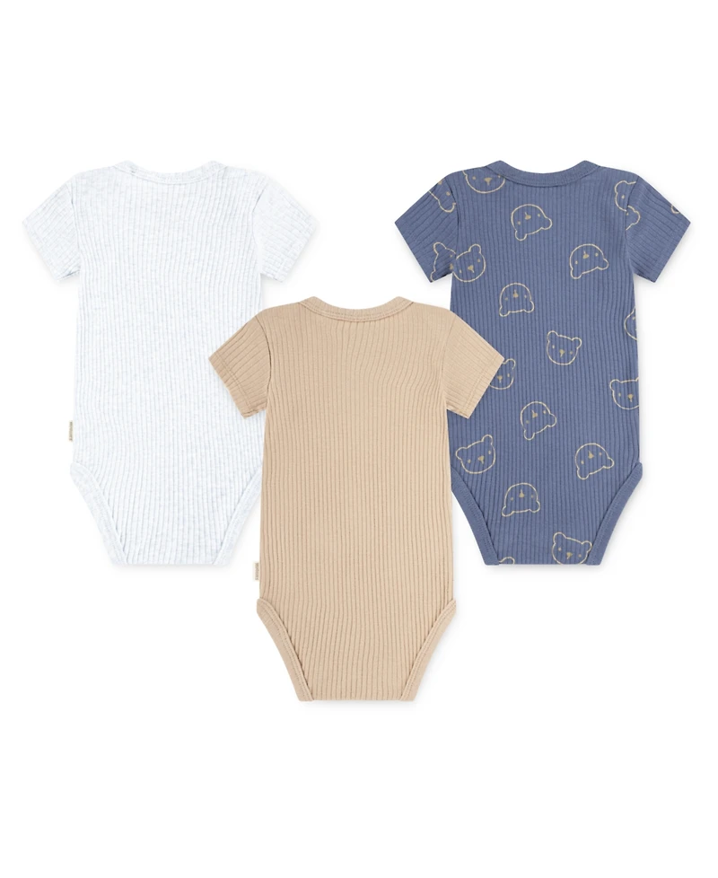 Huggies Baby Boys 3-Piece Short Sleeves Bodysuit Set