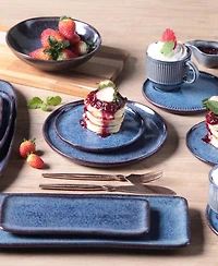 Porto Brasil Stoneware Bread Plates, Set of 6
