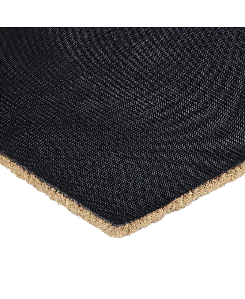 Vcny Home Christmas Truck Outdoor Coir Doormat, 18" x 30"