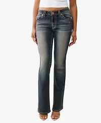 True Religion Women's Becca Bootcut Big Flap Jeans