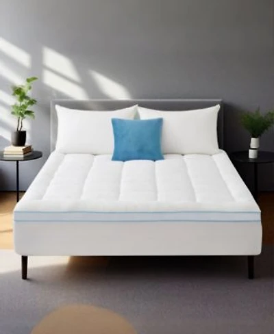 Unikome 3 Ultra Soft Memory Foam Quilted Down Alternative Mattress Pad