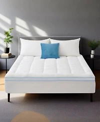 Unikome 3 Ultra Soft Memory Foam Quilted Down Alternative Mattress Pad