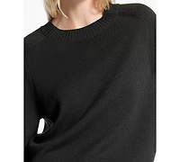 Michael Kors Women's Easy Saddle Sleeves Sweater