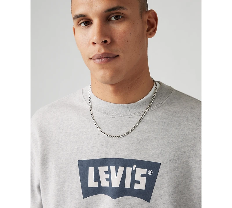 Levi's Men's Relaxed Fit Vintage-Style Graphic Sweatshirt