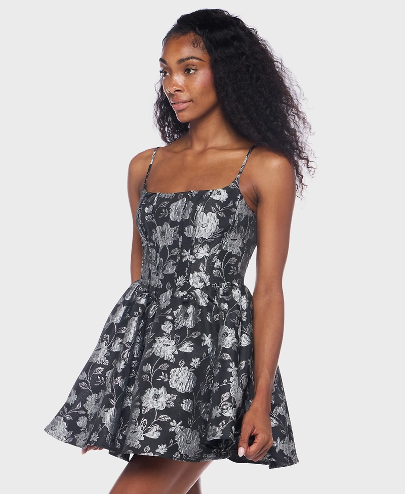 Alex & Sophia Junior's Spaghetti Strap Sleeveless Bustier Dress
