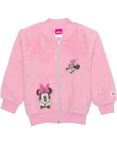 Disney Girls 2T-6X Minnie Mouse Long Sleeve Jacket
