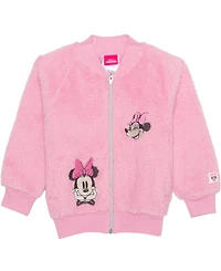 Disney Girls 2T-6X Minnie Mouse Long Sleeve Jacket