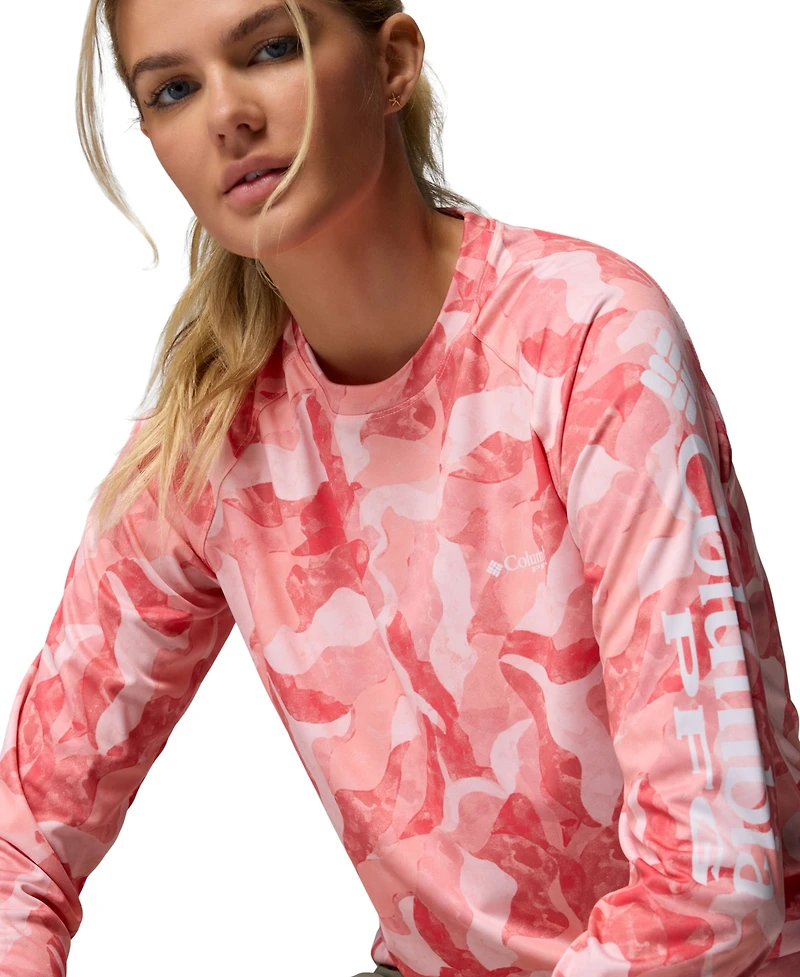 Columbia Women's Pfg Super Tidal Tee Omni-Shade T-Shirt