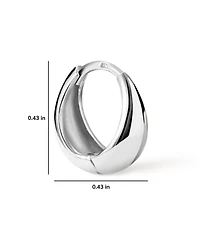Ana Luisa Bold Huggie Hoops - Nate Silver