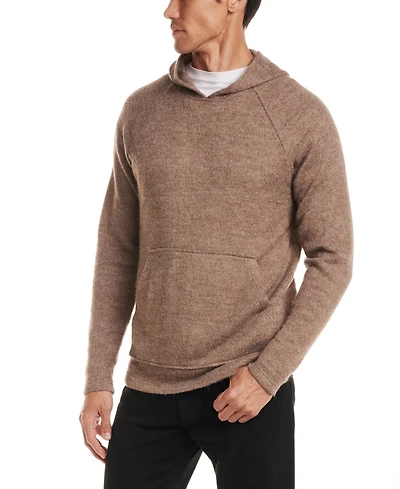 Vintage & Black Men's Long Sleeve Sweater Hoodie