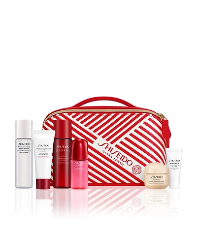 Choose your 7-Pc. Free gift with any $85 Shiseido purchase!