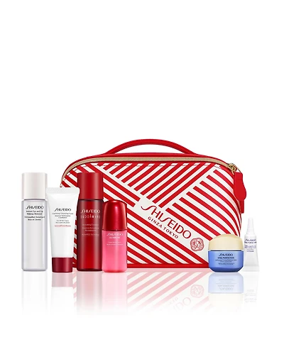 Choose your 7-Pc. Free gift with any $85 Shiseido purchase!