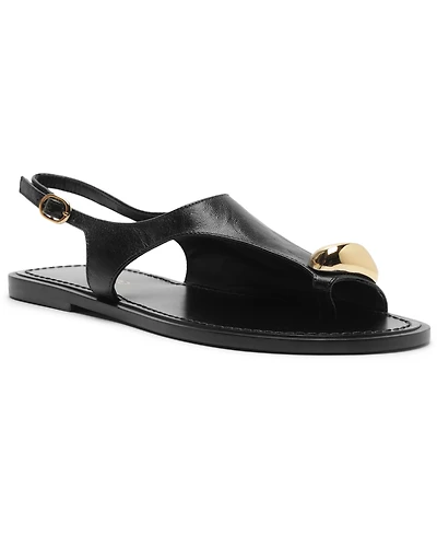 Arezzo Women's Freya Buckle Flat Sandals