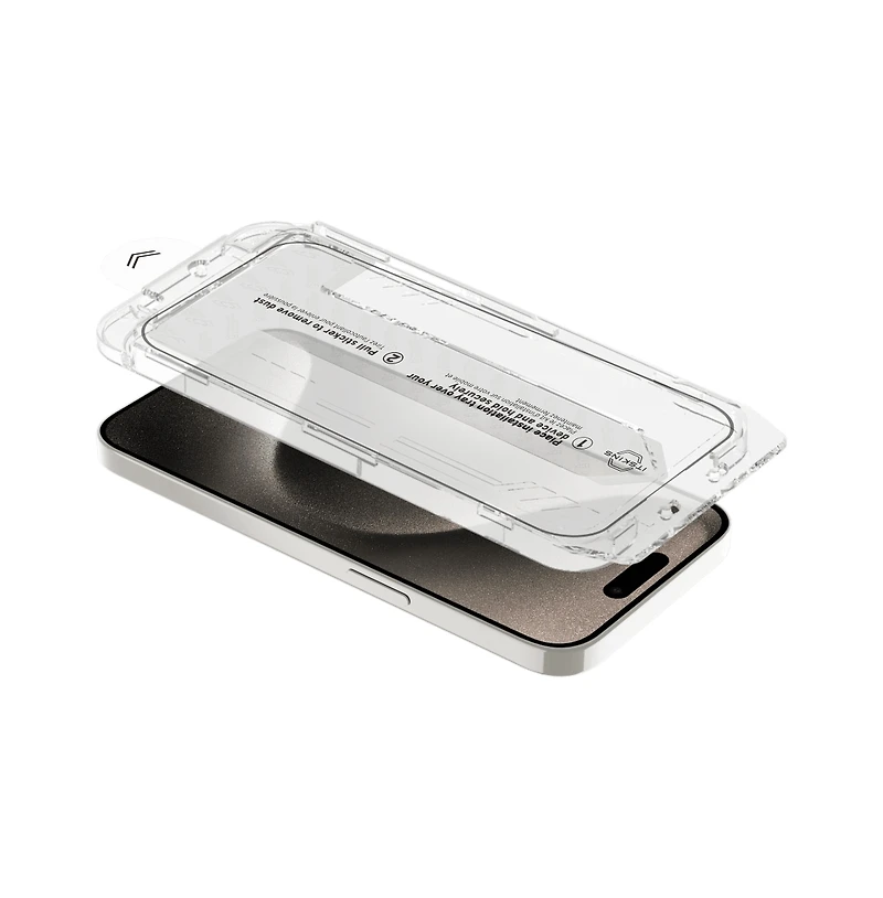 ITSkins Supreme Glass Screen Protector for Apple iPhone 16 / iPhone 15