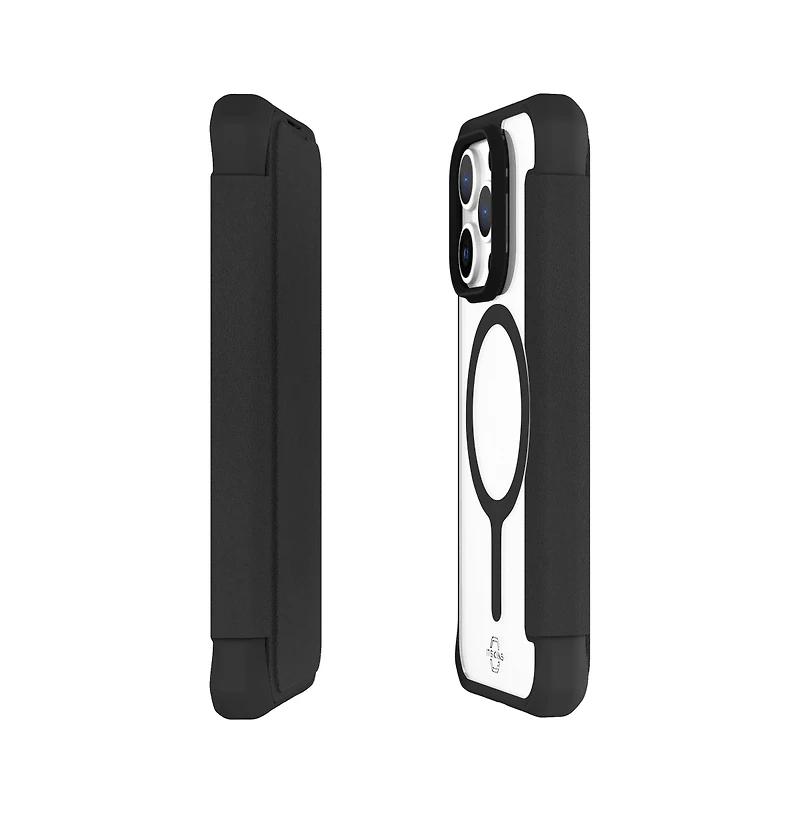 ITSkins Hybrid_R Folio MagSafe Case for Apple iPhone 15 Pro