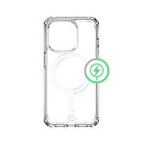 ITSkins Hybrid_R Clear MagSafe Case for Apple iPhone 15 Pro Max