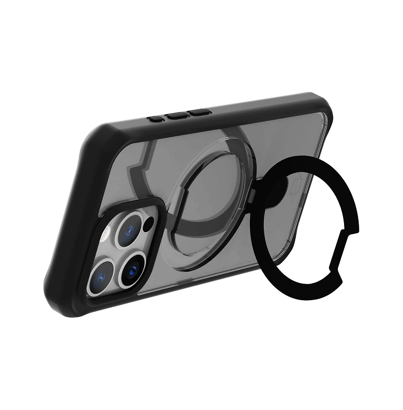 ITSkins Hybrid_R MagSafe Case with Stand for Apple iPhone 15 Pro