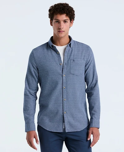 Original Penguin Men's Denim Slim Fit Long Sleeves Shirt