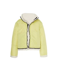 Caalo Women's Reversible Cropped Sustainable Down Coat