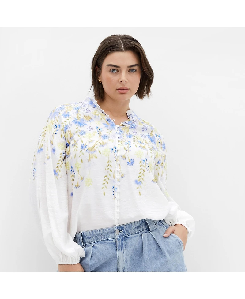 City Chic Women's Lilliana Shirt