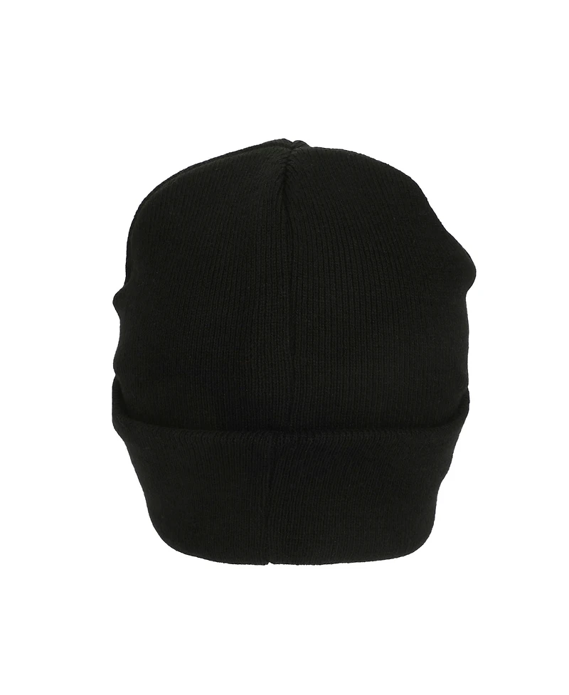 Dragon Ball Z Men's Goku Symbol Embroidery On Acrylic Knit Standard Cuff Beanie