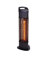 Zachvo Outdoor Electric Heater, 25.6" Waterproof Patio Heater with Touch & Rocker Switch