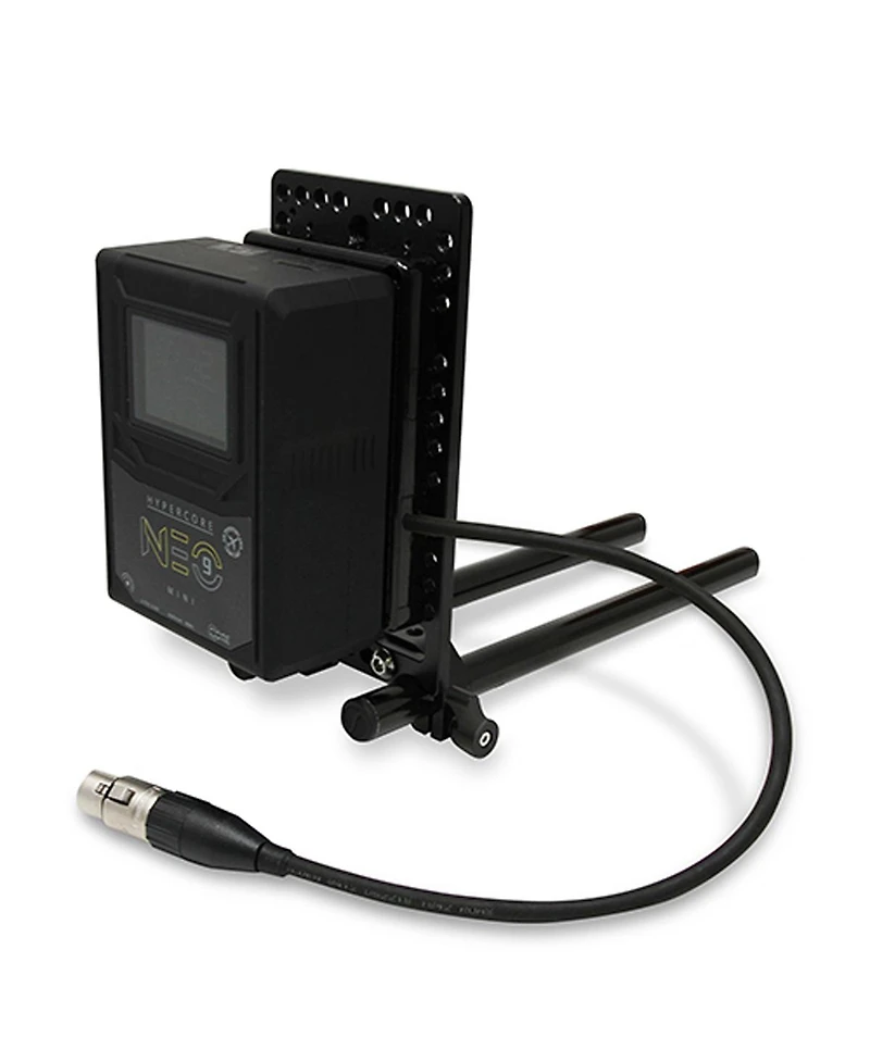 Core Swx Gold Mount Battery Plate with Cheese Plate, 15mm Lws Rod Clamp & 4-Pin Xlr Cable