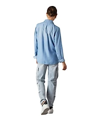 blue revival Women's Tencel Button-Down Shirt
