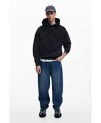 Desigual Men's Mickey Mouse patch sweatshirt