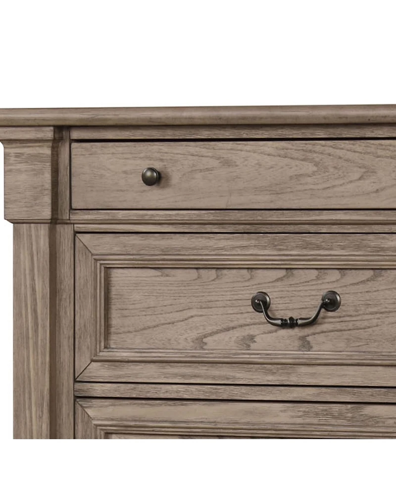 Casainc Weathered Chest Storage Cabinet