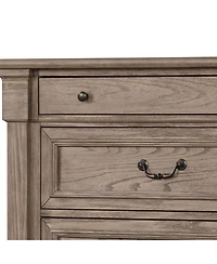 Casainc Weathered Chest Storage Cabinet