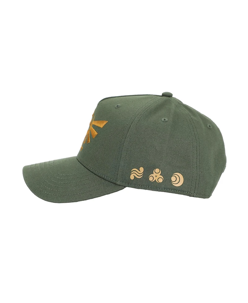 The Legend of Zelda Men's Legend Of Zelda Hyrule Crest Embroidery Poly Wool B104 Baseball Cap Snapback