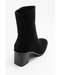 Prologue Shoes Chara Block Heel Ankle Boot (Women)