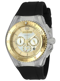 Technomarine Women's Tm-116002 Cruise Quartz Chronograph Gold Dial Watch