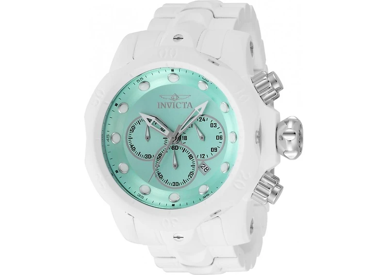 Invicta Men's 48222 Venom Quartz Chronograph Turquoise Dial Watch