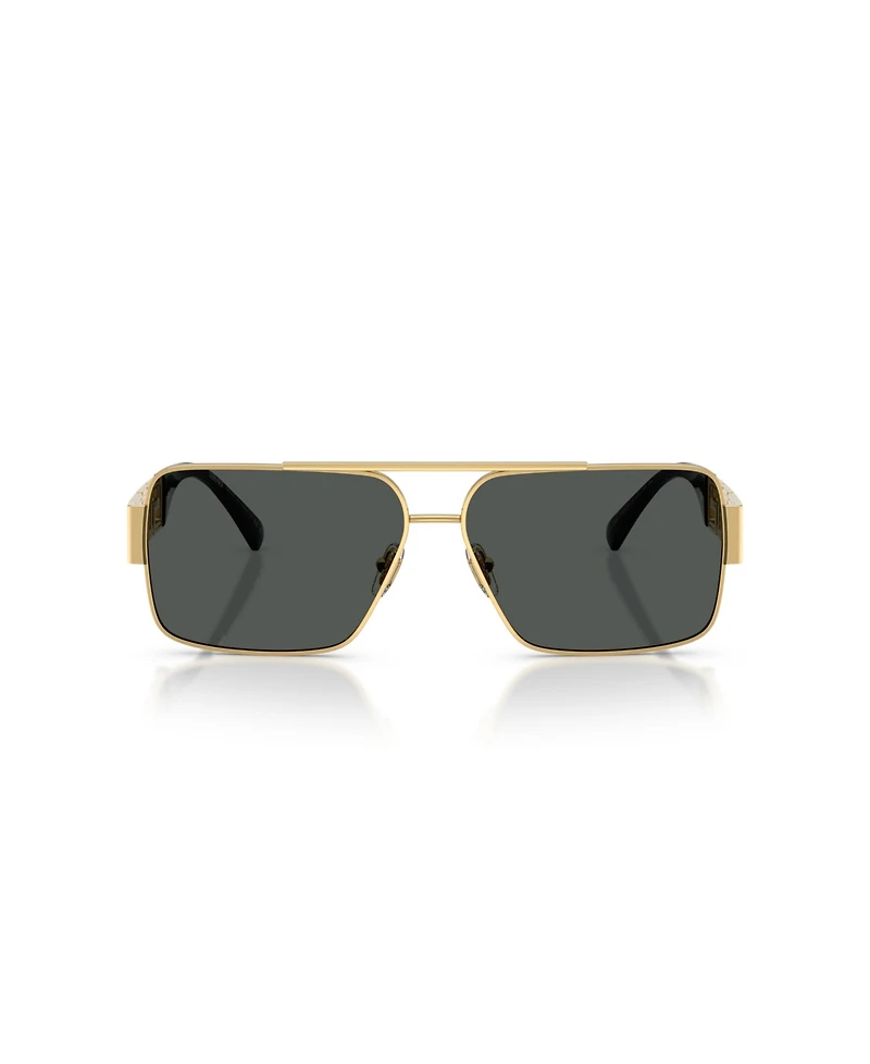 Versace Men's Rectangle Sunglasses, VE2290