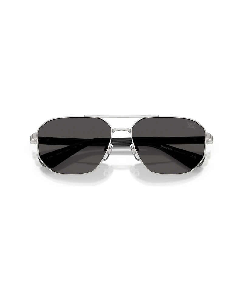Burberry Men's Pilot Sunglasses, BE3166