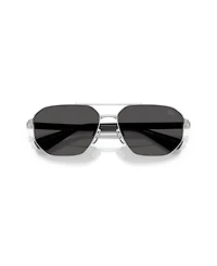Burberry Men's Pilot Sunglasses, BE3166