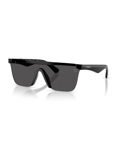 Burberry Unisex Rectangle Sunglasses, BE4480D