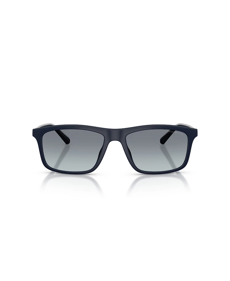 Emporio Armani Men's Rectangle Sunglasses, EA4257U