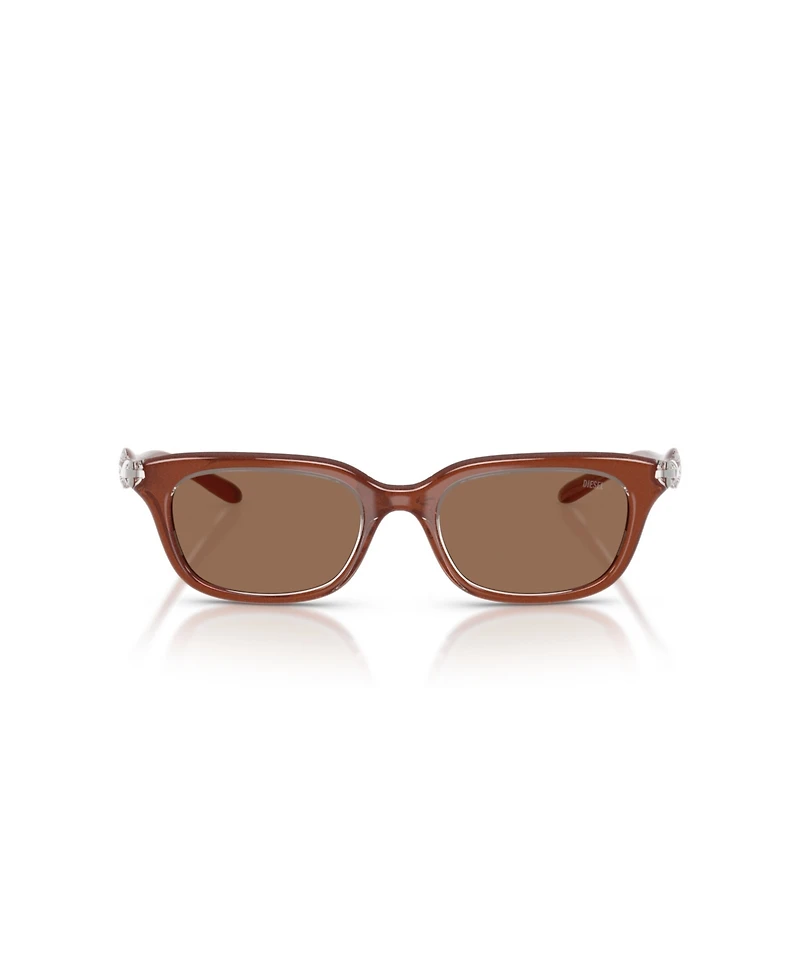 Diesel Unisex Square Sunglasses, DL3013U