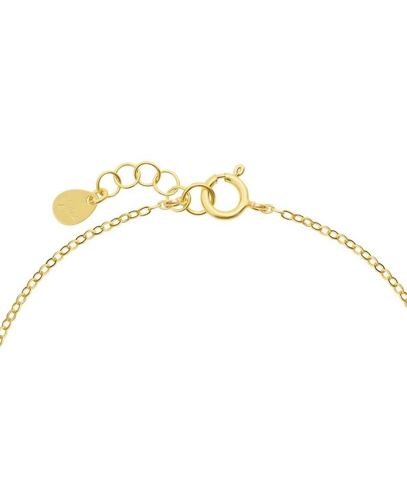 Macy's Cubic Zirconia Bracelet (0.59 ct. t.w.) Sterling Silver (also 14K Gold Over Silver)