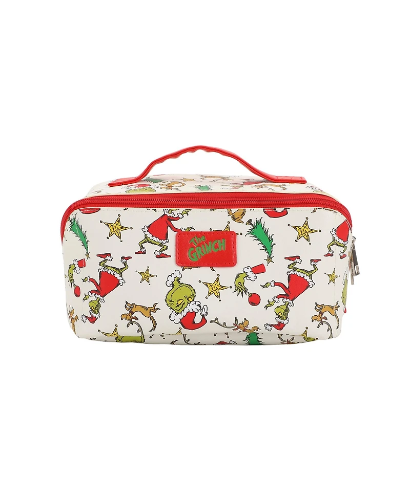 The Grinch Holiday All-Over Print Women's Novelty Cosmetic Bag