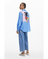 Desigual Women's Mickey striped shirt