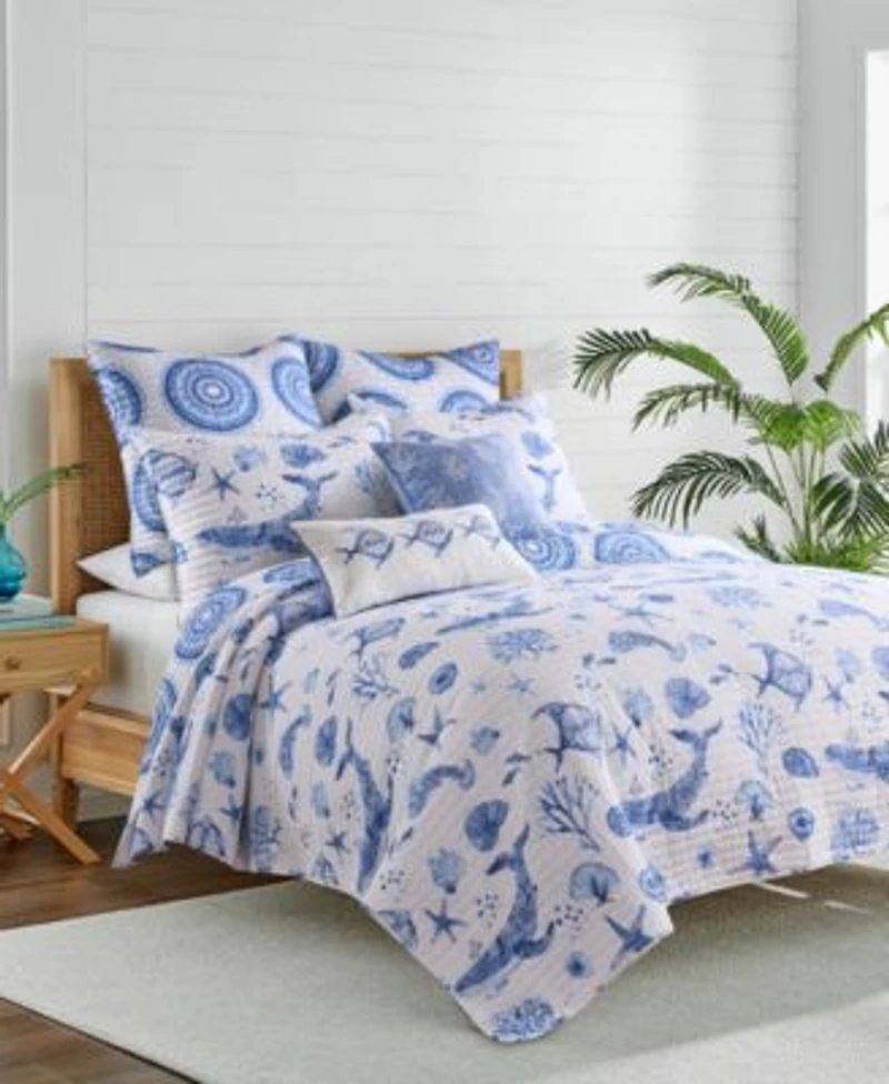 Levtex Home Batik Ocean Reversible Quilt Sets